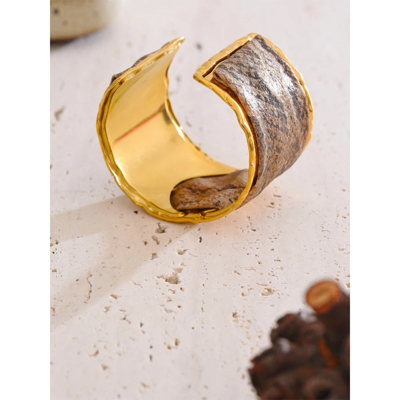 Bracelete Punho de Sol banhado a Ouro 18K