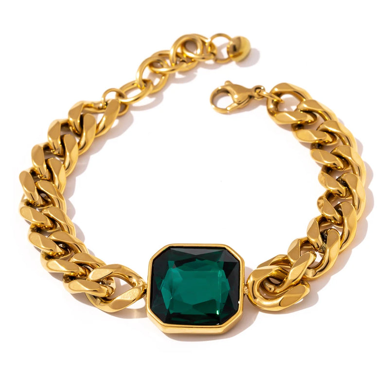 Enchantment Bracelet with Zirconia 18K Gold Plated