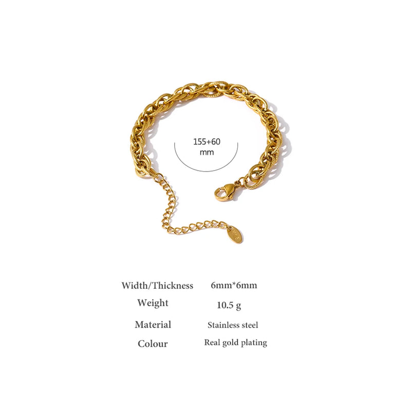Bracelete Sonhos de Verão Banhado a Ouro 18K