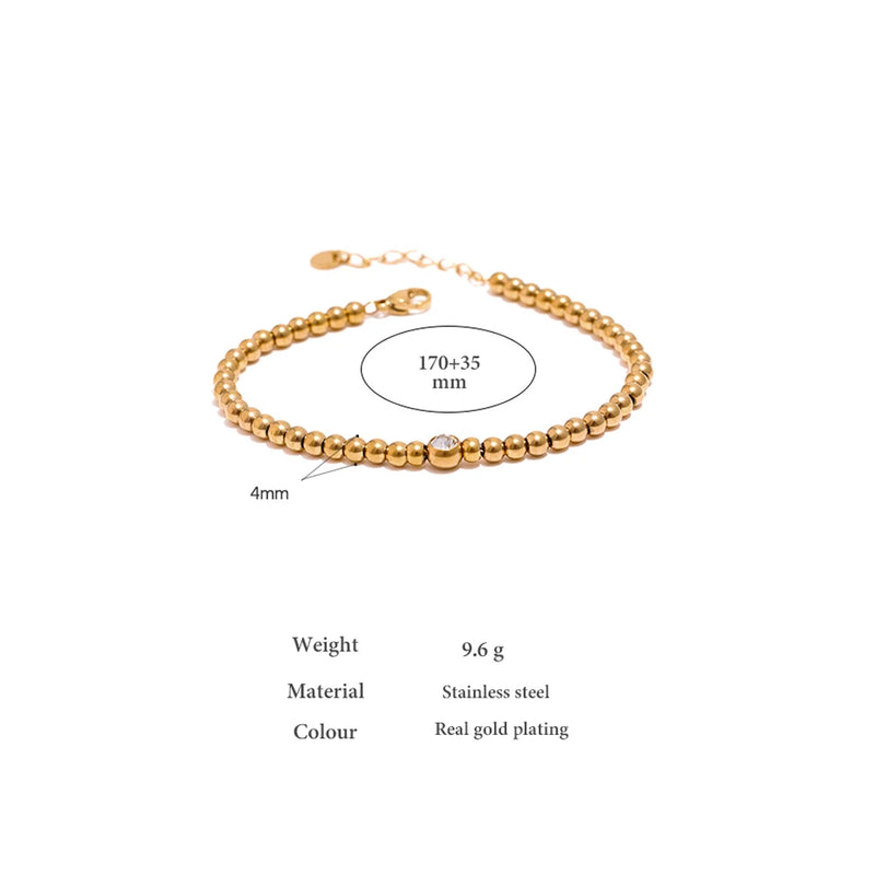 Bracelete Afrodite com Pedras em Zircónia
