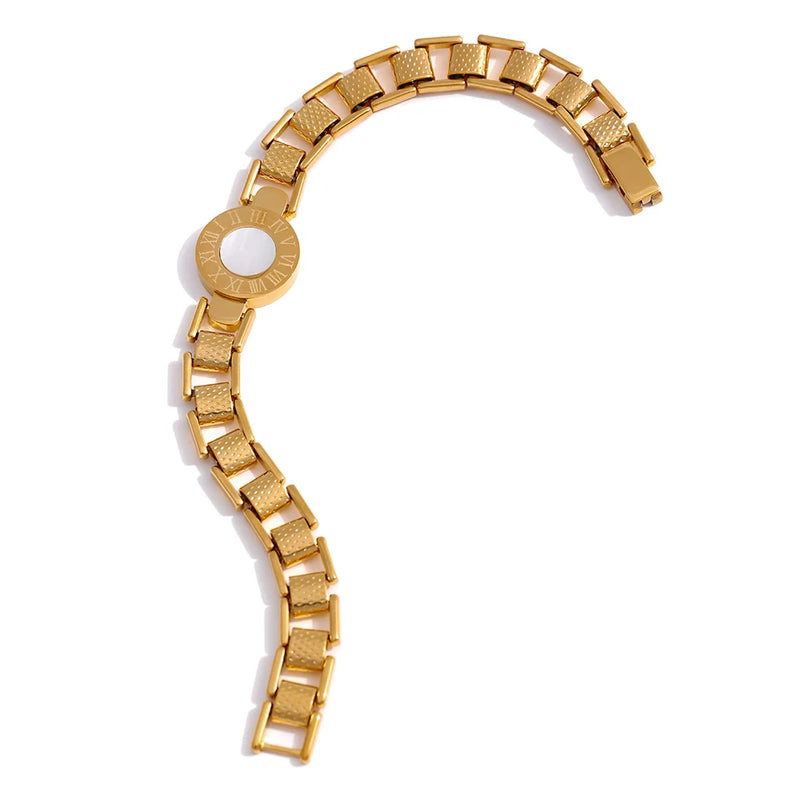 Bracelete Poder do Equilíbrio - Banhado a Ouro 18K