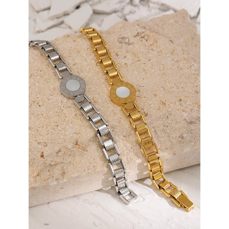 Bracelete Poder do Equilíbrio - Banhado a Ouro 18K