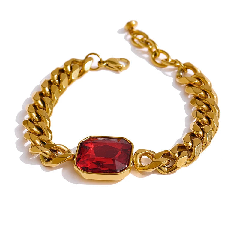 Enchantment Bracelet with Zirconia 18K Gold Plated