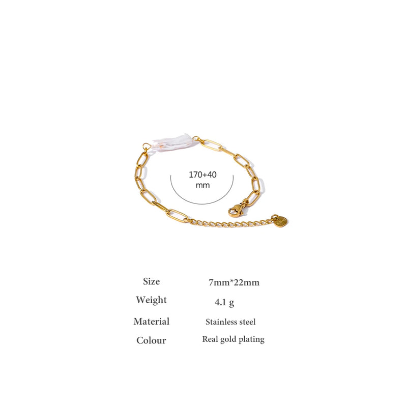 Bracelete Soberana com Perolas Naturais Banhado a Ouro 18K
