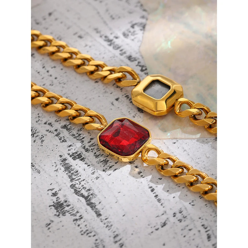 Enchantment Bracelet with Zirconia 18K Gold Plated