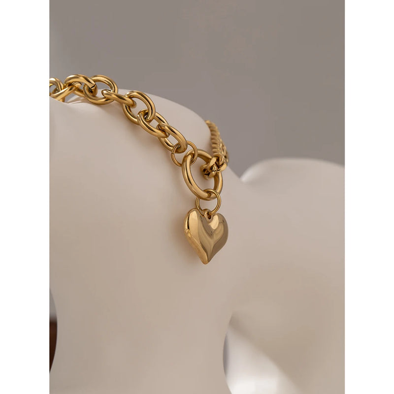 Bracelete Amour - Banhado a Ouro 18K