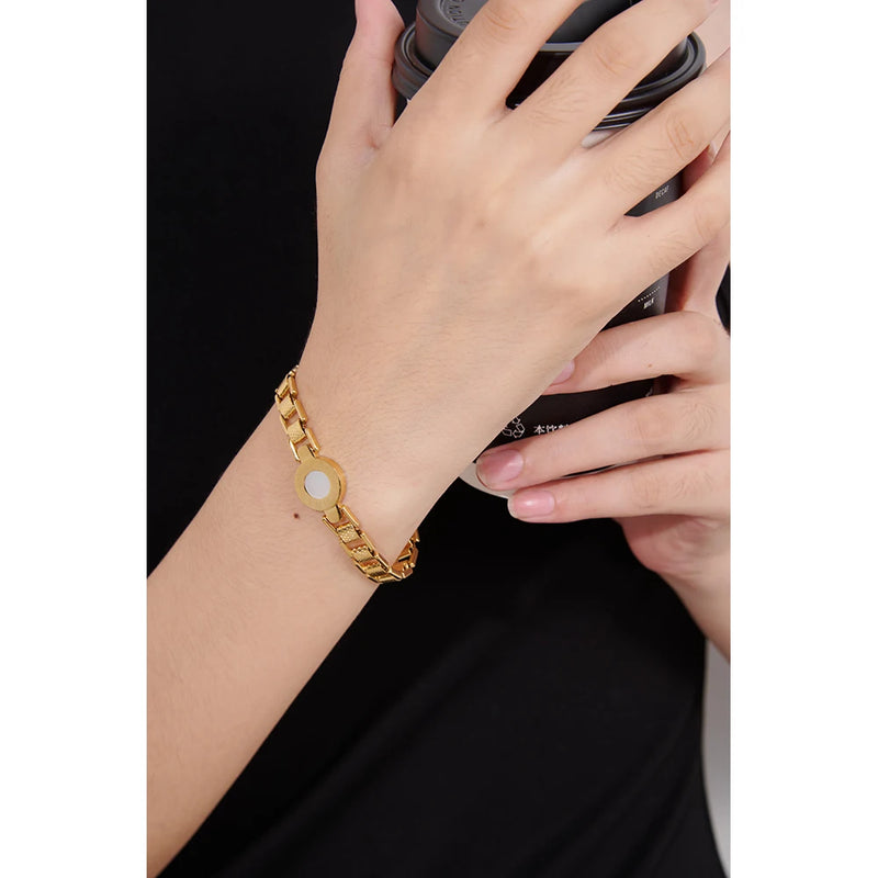 Bracelete Poder do Equilíbrio - Banhado a Ouro 18K