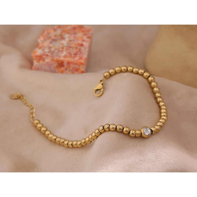 Bracelete Afrodite com Pedras em Zircónia