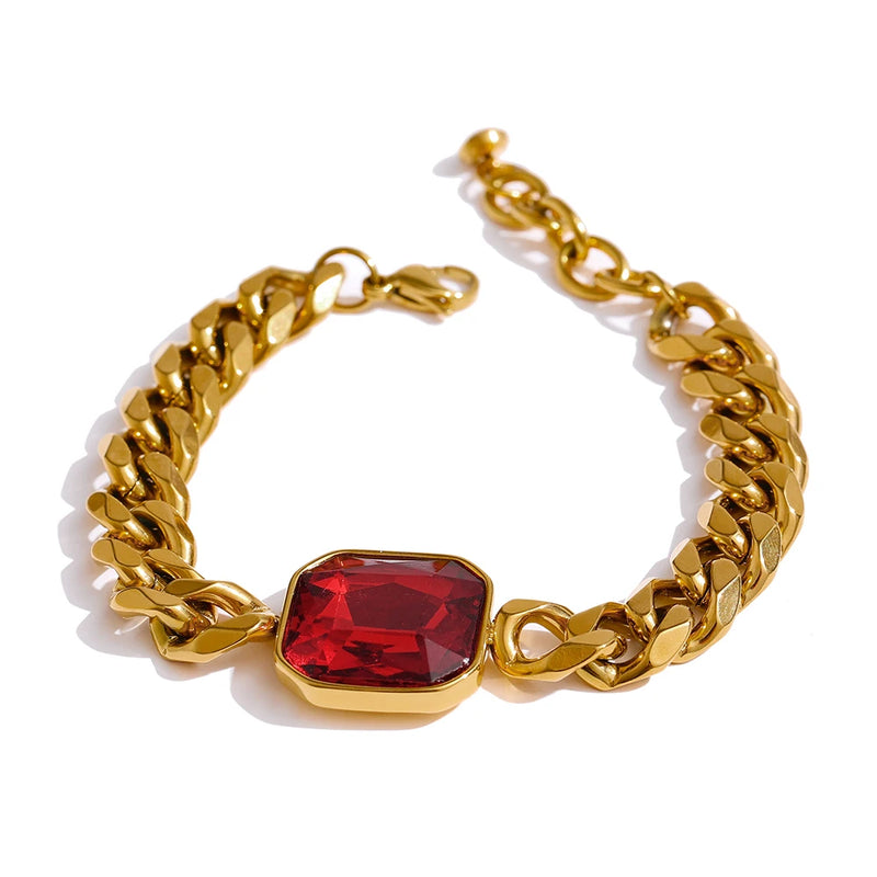 Enchantment Bracelet with Zirconia 18K Gold Plated
