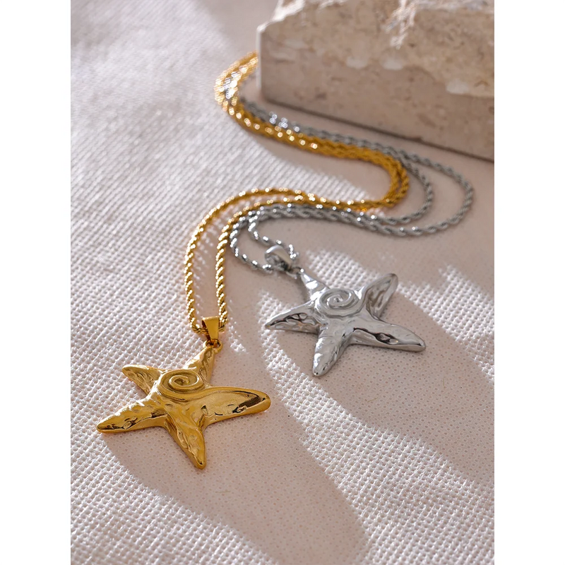 Sea Necklace - 18K Gold Plated