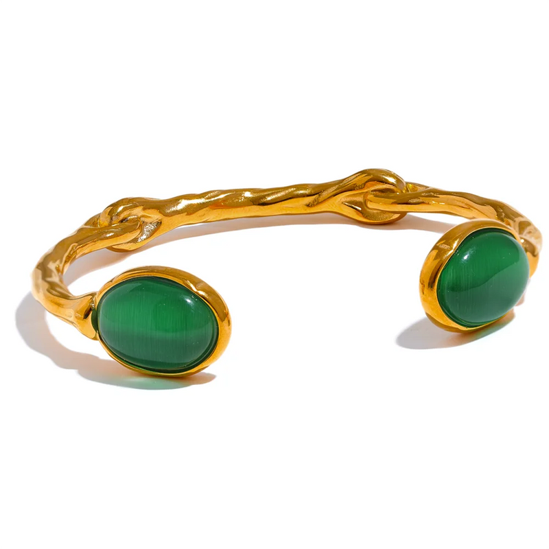 Bracelete Viva com Pedras de Água Doce