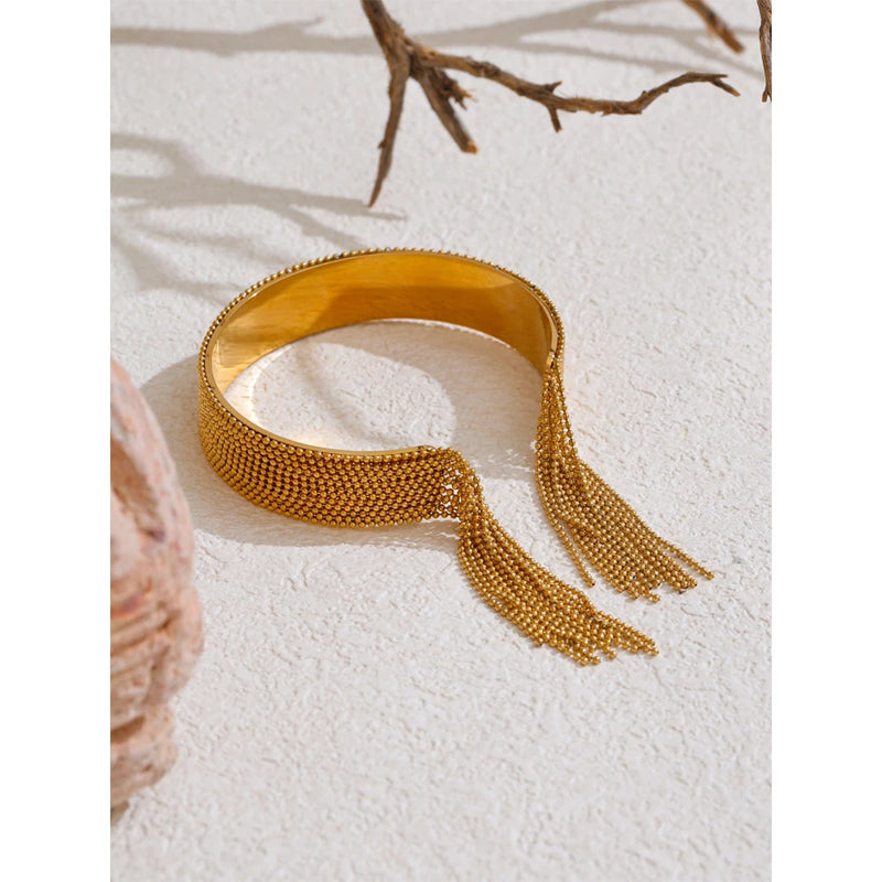 Bracelete Corrente Banhado a Ouro 18K