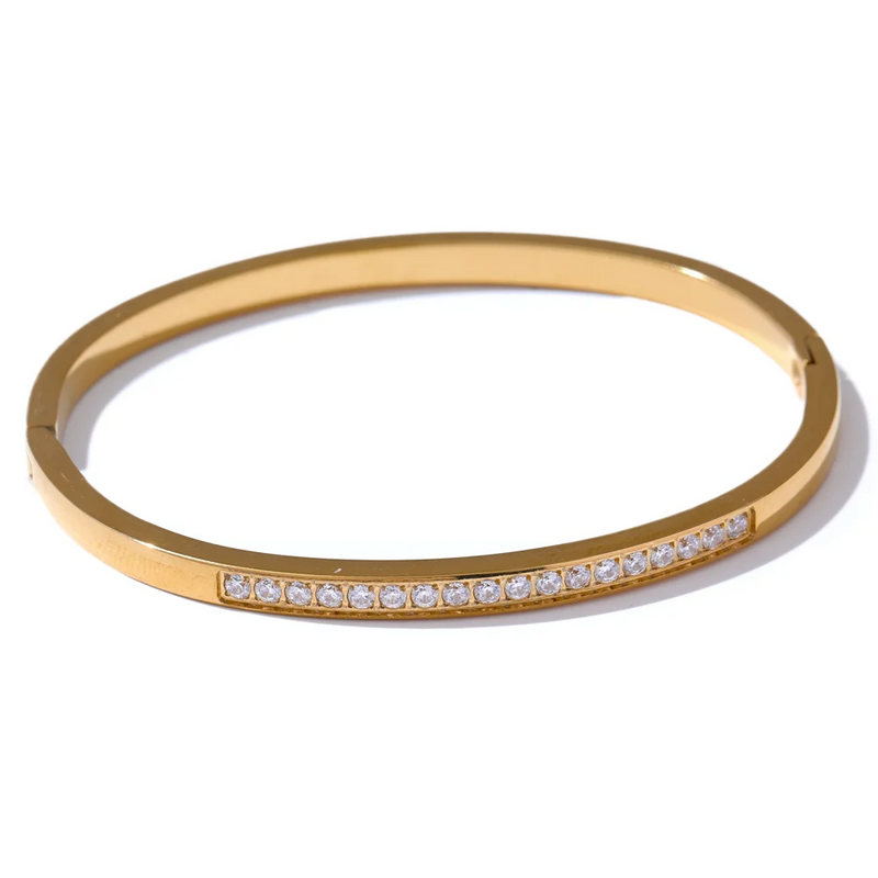 Bracelete Shinny com Pedras em Zircónia