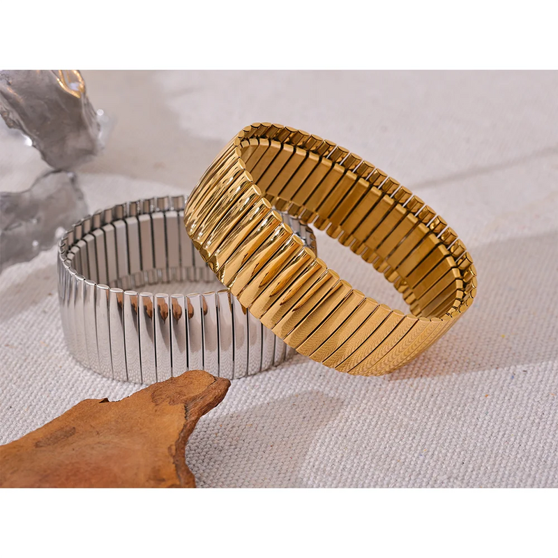 Bracelete Big Rust - Banhado a Ouro 18K