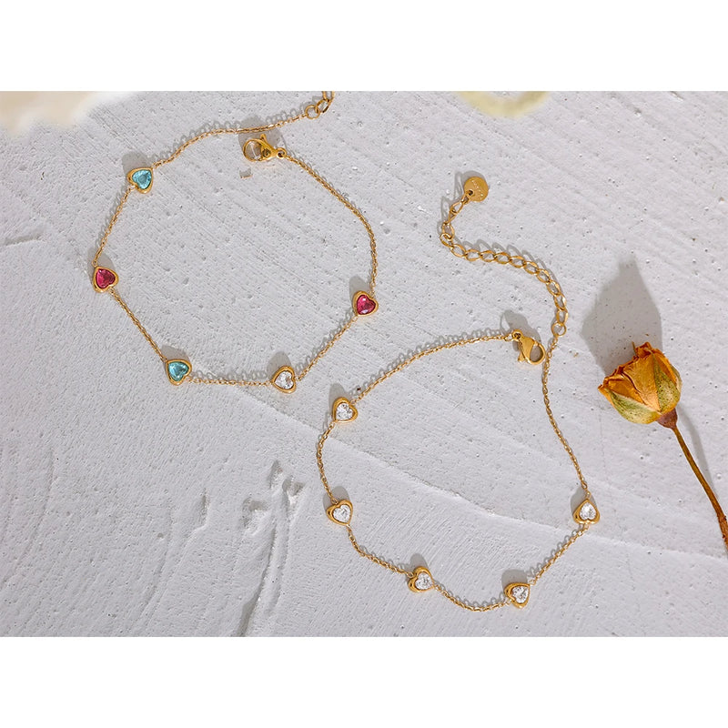 Bracelete Radiosa com Pedras em Zircónia