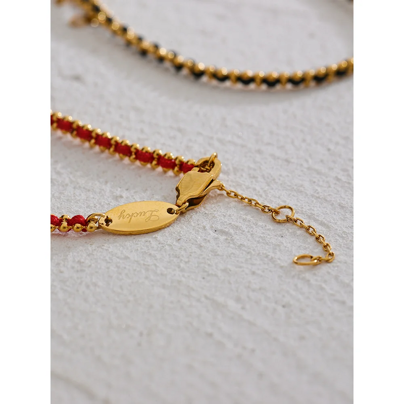 Bracelete Sorte e Proteção Banhado a Ouro 18K