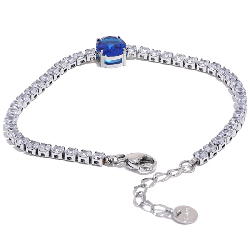 Bracelete Glória com Pedras em Zircónia