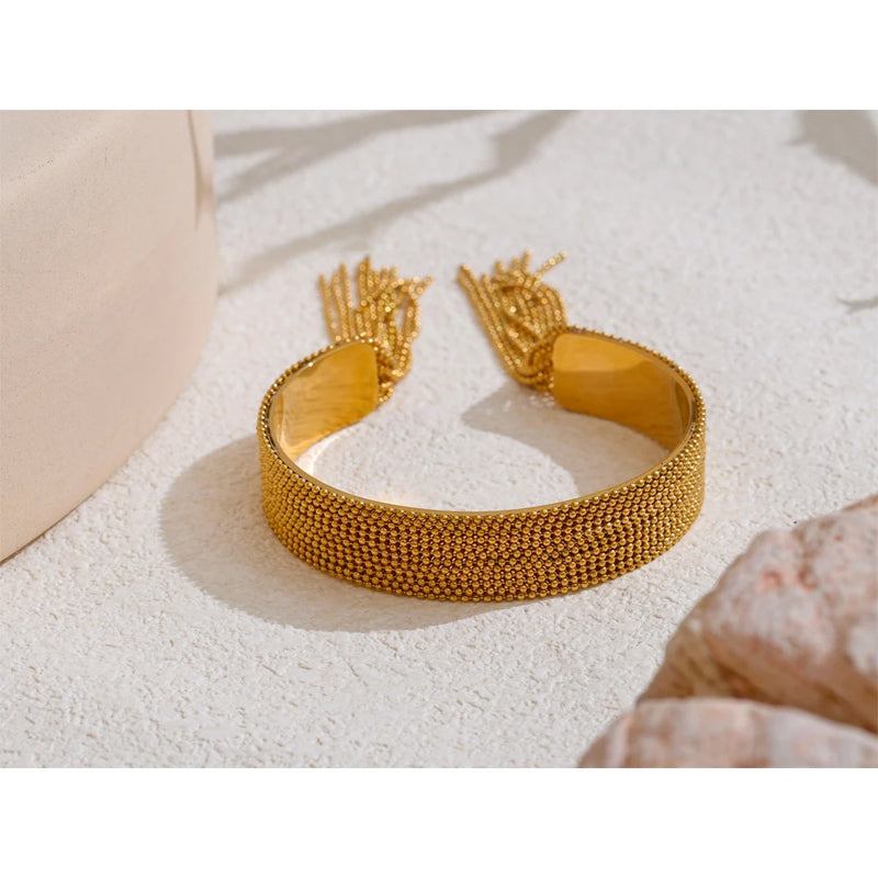 Bracelete Corrente Banhado a Ouro 18K