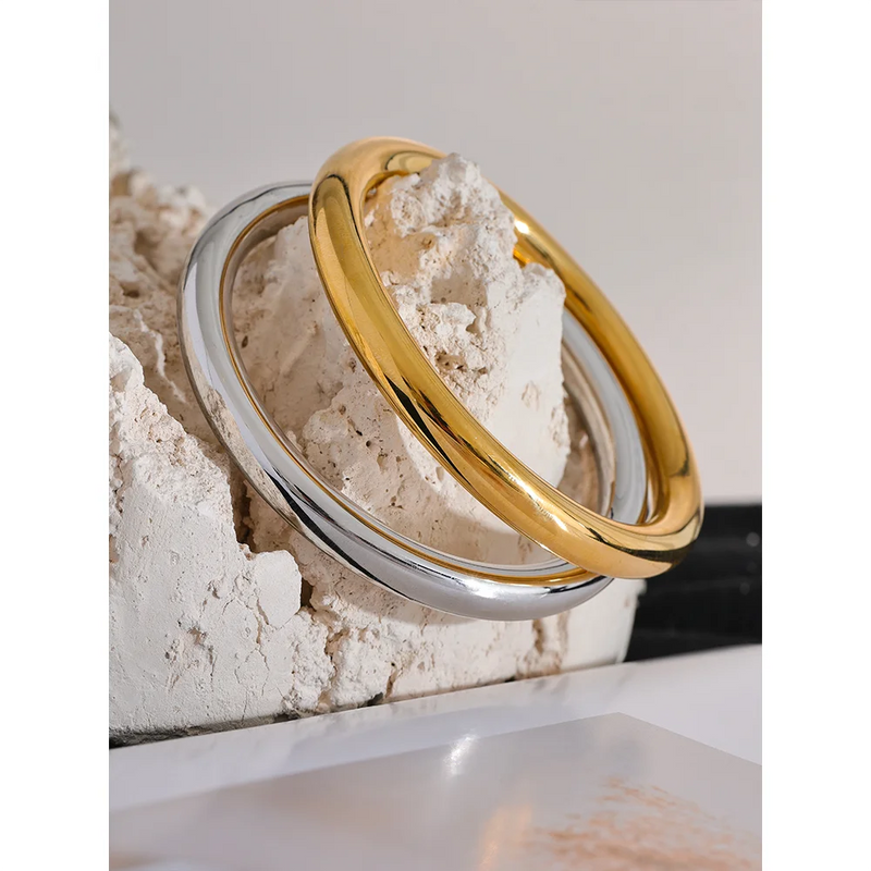 Bracelete Polished Textured