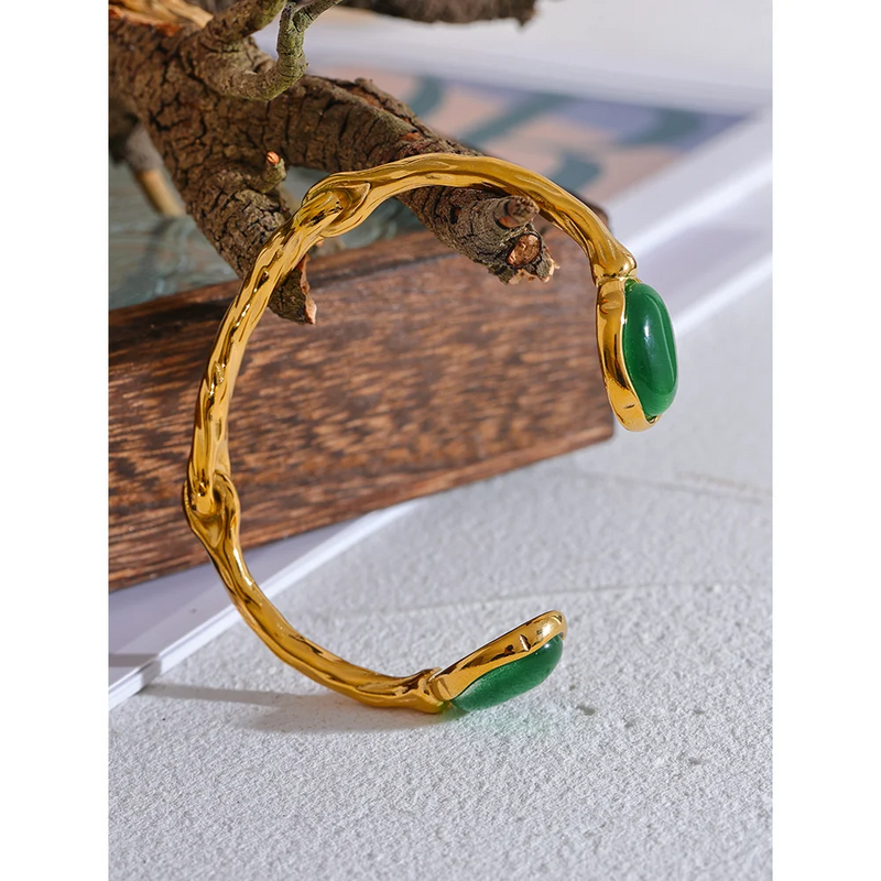 Bracelete Viva com Pedras de Água Doce