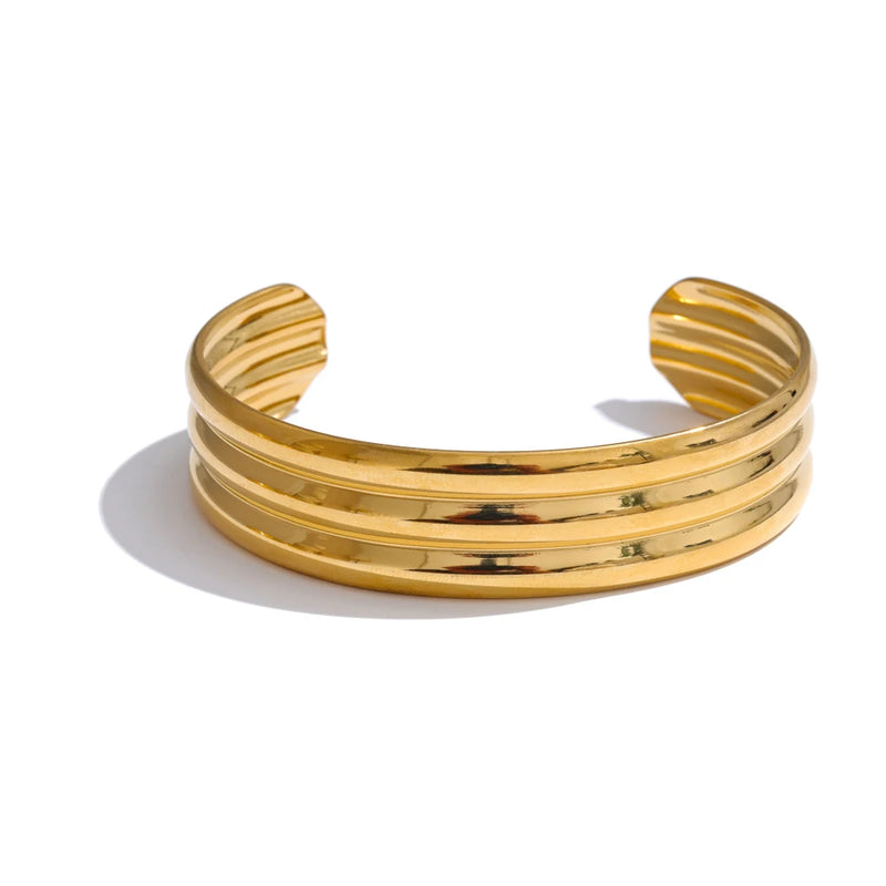 Bracelete Azaleia Banhado a Ouro 18K