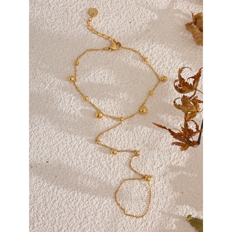 Bracelete Finger - Banhado a Ouro 18K