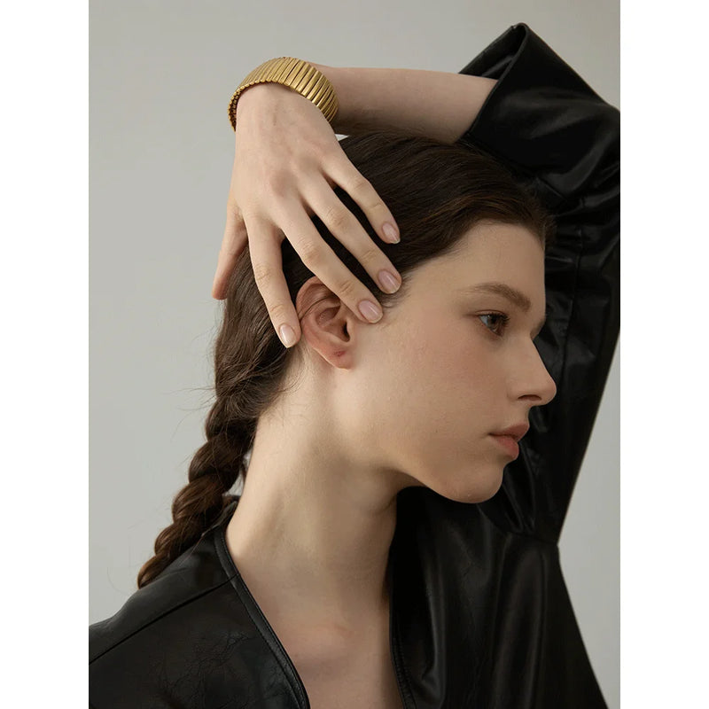 Bracelete Big Rust - Banhado a Ouro 18K