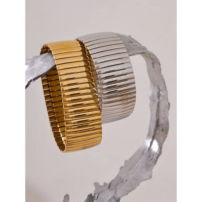 Bracelete Big Rust - Banhado a Ouro 18K
