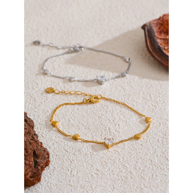 Bracelete Prestígio com Pedra em Zircónia