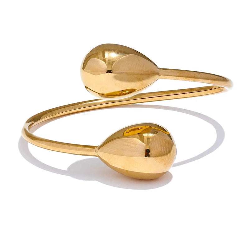 Water Drop Bracelet - Gold and Silver