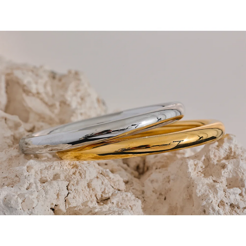 Bracelete Polished Textured