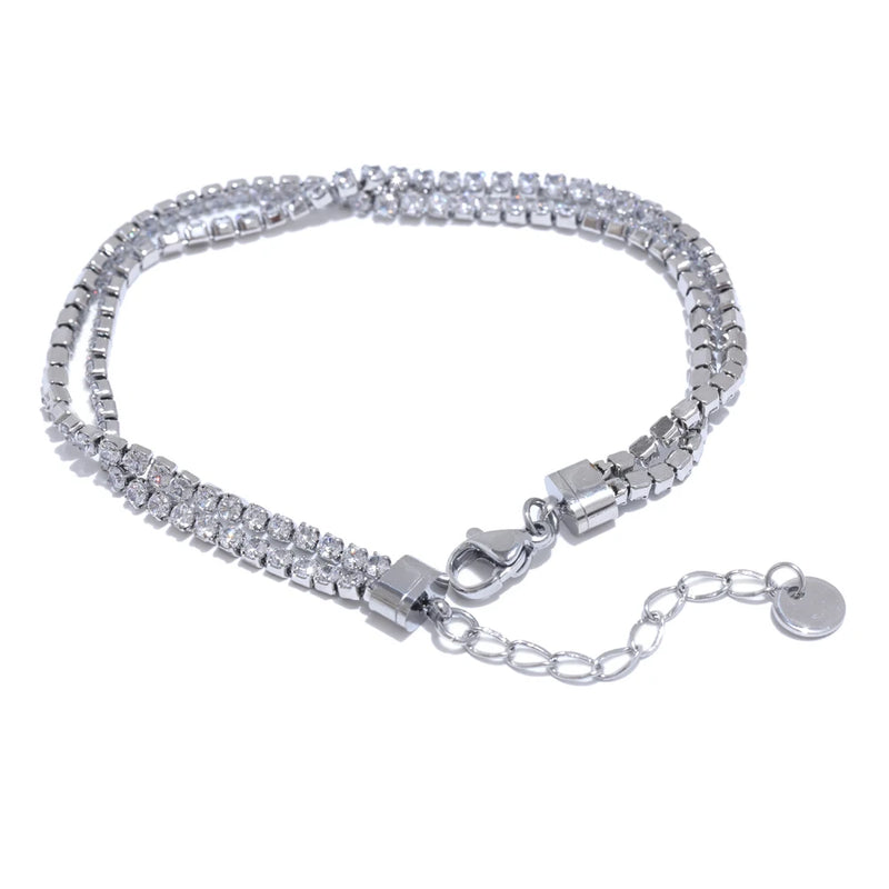 Bracelete Íris com Pedras em Zircónia