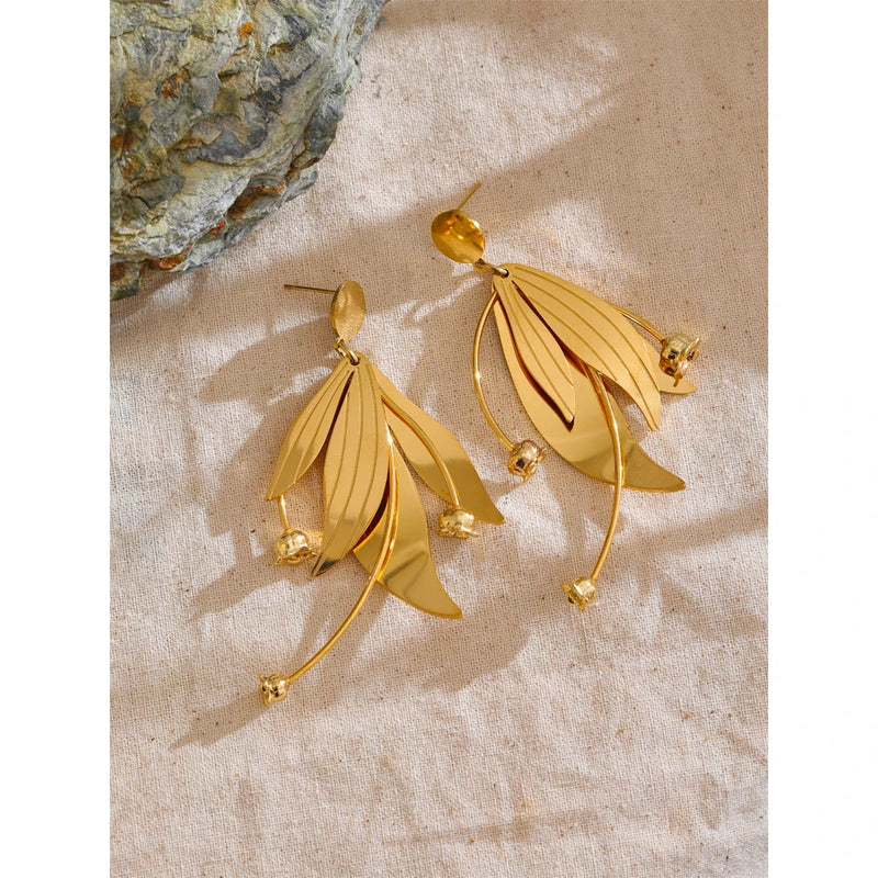 18K Gold Plated Fairy Earring