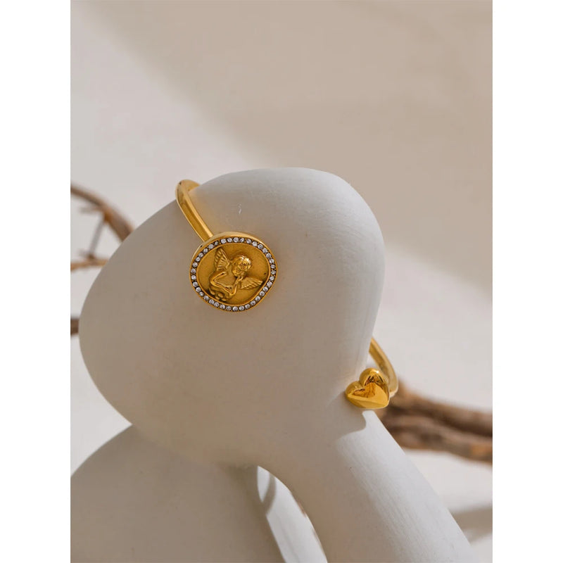 Bracelete Angel - Banhado a Ouro 18K