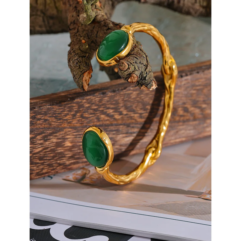 Bracelete Viva com Pedras de Água Doce