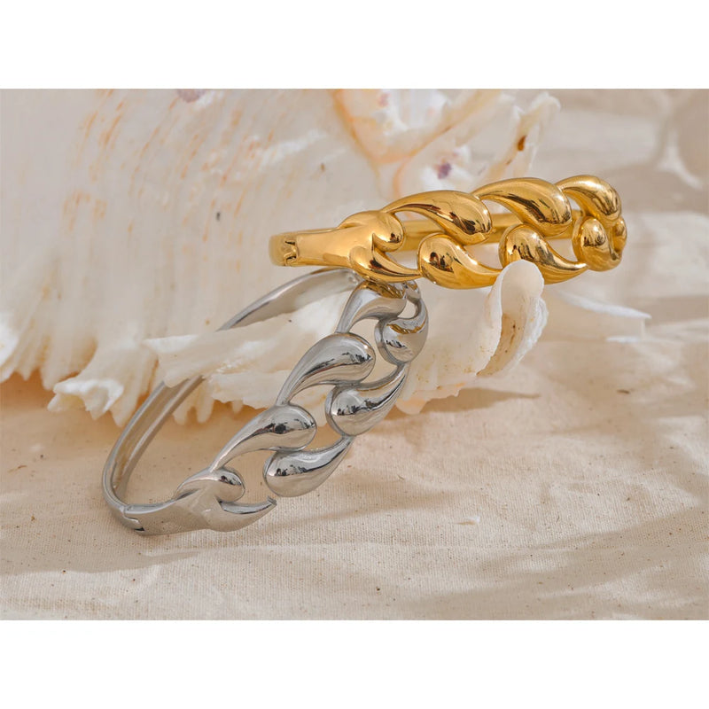Bracelete Forma - Banhado a Ouro 18K