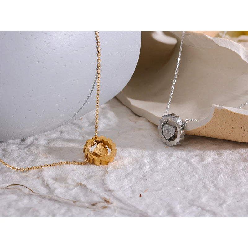 Romantic Steel Necklace