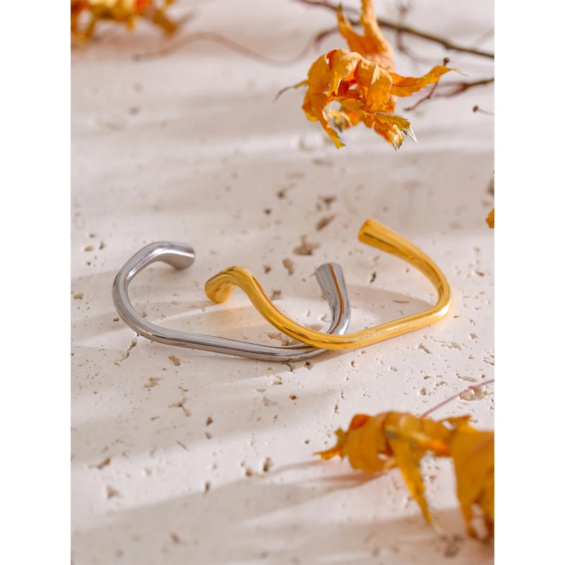 Anel - Finger Ring Banhado a Ouro 18K