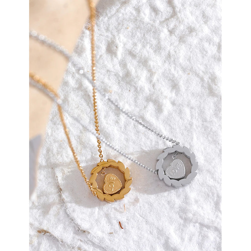 Romantic Steel Necklace