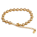 Colar e Pulseira - TRENDY Luxo banhado a Ouro 18K