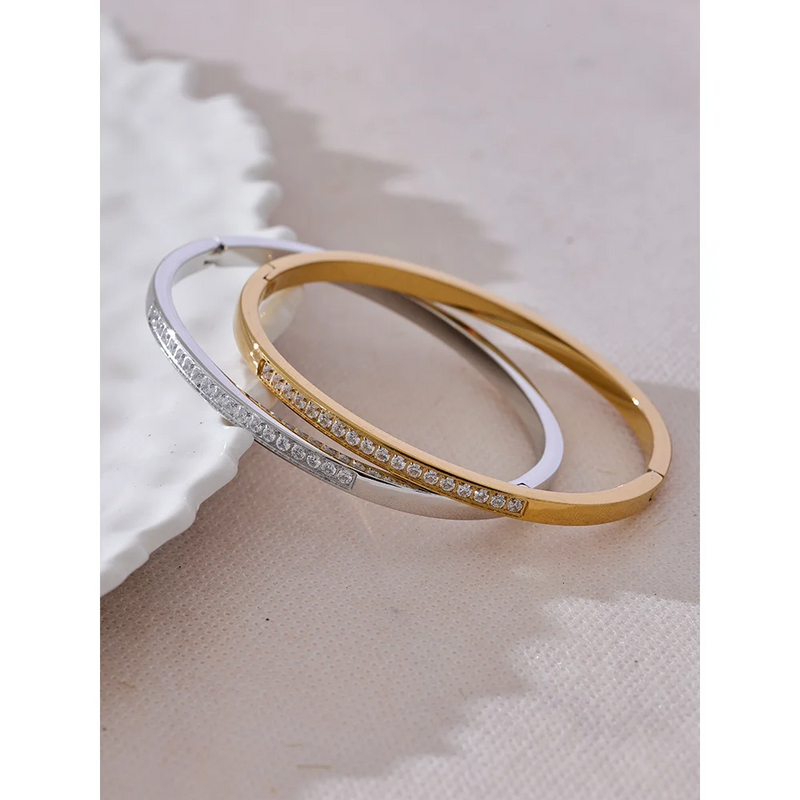 Bracelete Shinny com Pedras em Zircónia