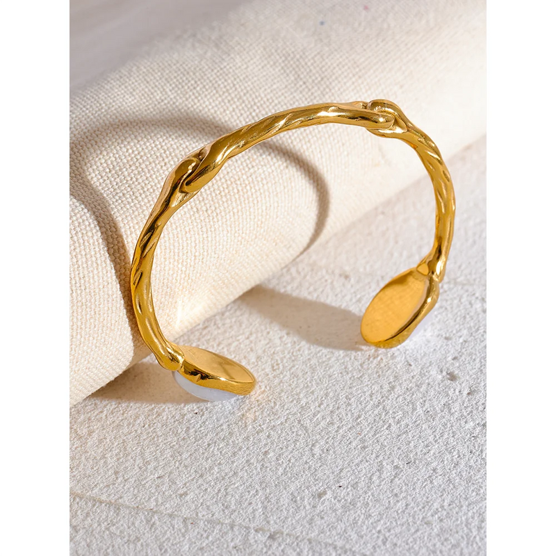 Bracelete Essenza com Pérolas Naturais