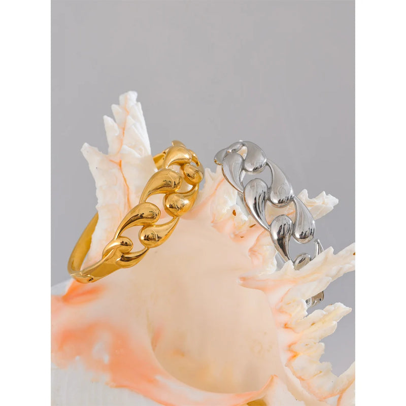 Bracelete Forma - Banhado a Ouro 18K