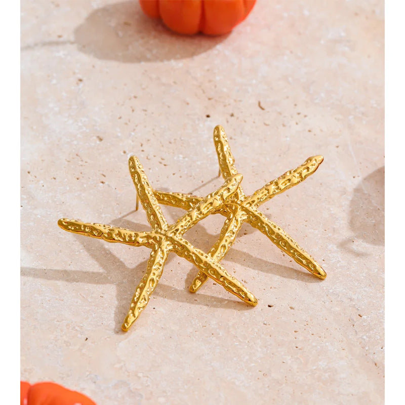 Brincos Big Starfish