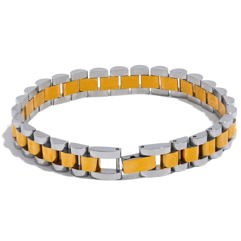 Bracelete Simple Unic - Banhado a Ouro 18K