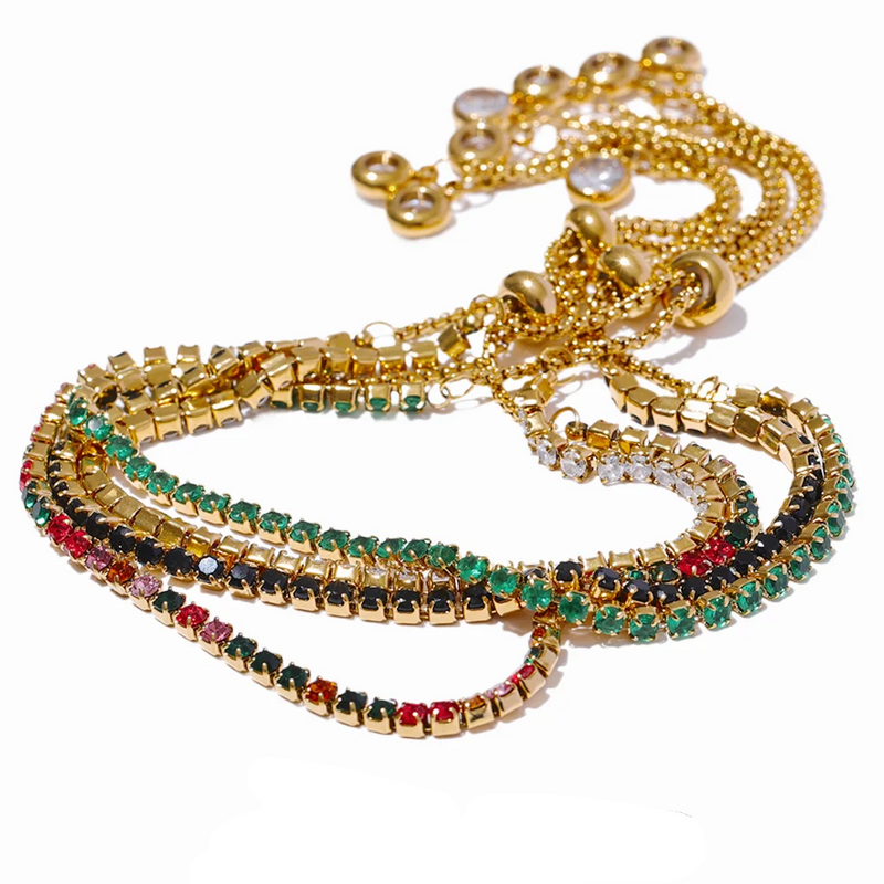 Bracelete High Grade com pedras em Zircónia