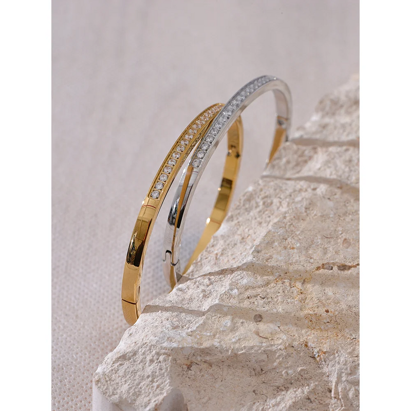 Bracelete Shinny com Pedras em Zircónia