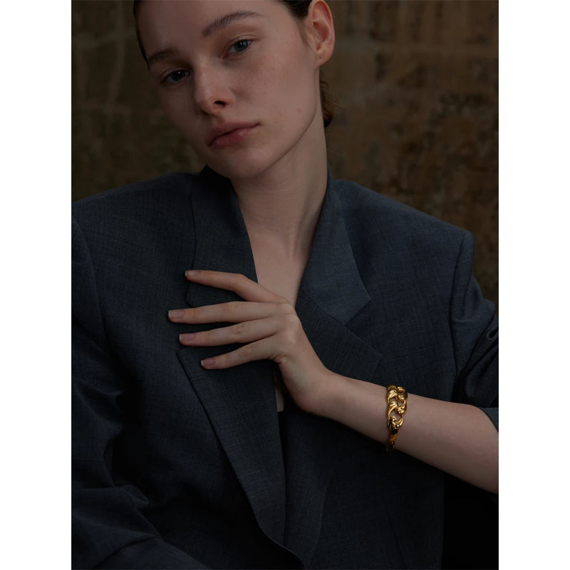 Bracelete Forma - Banhado a Ouro 18K
