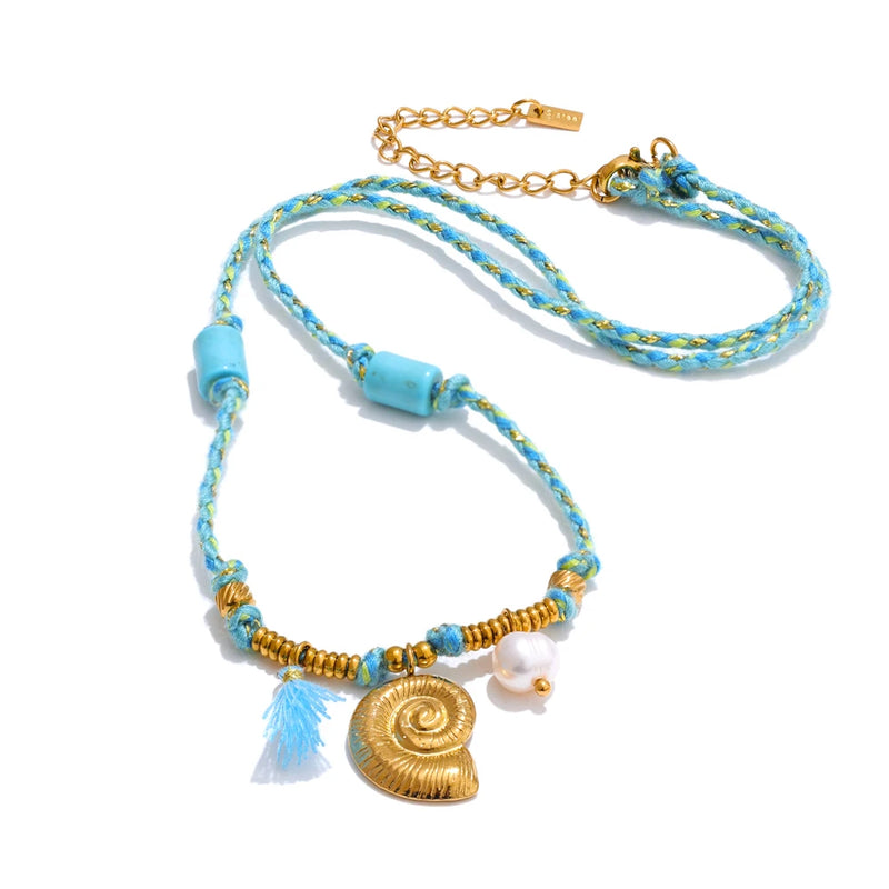 Colar - Azul Turquesa