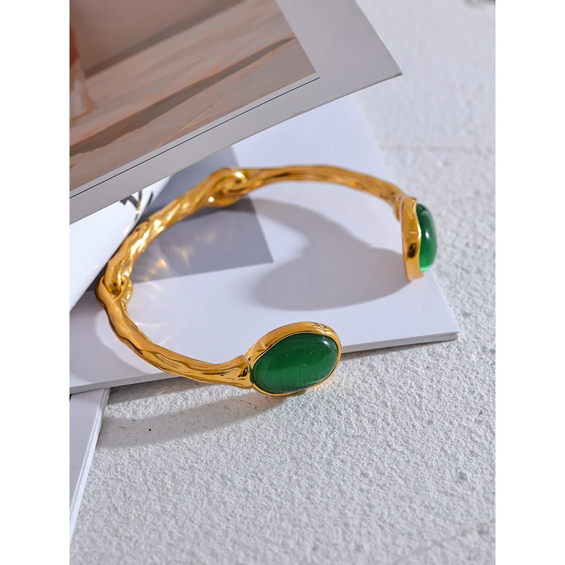 Bracelete Viva com Pedras de Água Doce